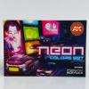 AK ACRYLIC SET - NEON COLORS SET