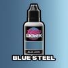 Blue Steel Metallic Acrylic Paint 20ml Bottle