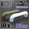 Plasticard Pipe ELBOWS 16mm
