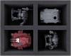 FS100A007 FELDHERR FOAM TRAY FOR SPACE MARINES - 4 COMPARTMENTS