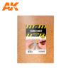 CORK SHEET - COARSE GRAINED - 200 x 300 x 2mm (2 SHEETS)
