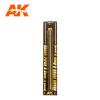 BRASS PIPES 2,2mm, 2 units