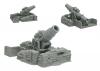 Siege Gun - complete set