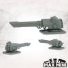 Twin linked laser cannon