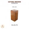 Jatoba Brown Varnish-35x35x70