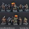 28mm/30mm Dwarves Miners set2 (5)