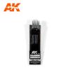 Set Of 5 Silicone Brushes Medium Hard Tip Small