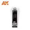 Set Of 5 Silicone Brushes Hard Tip Small