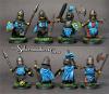 Zombie Knights 4 miniatures set (4)