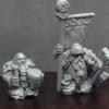15mm Dwarven Standard and Drummer (2)