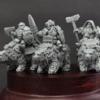 15mm Dwarven Lords on War Bears (3)