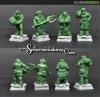 28mm/30mm Peasants set 4 miniatures (4)