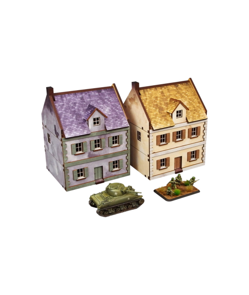 WW2 Normandy Townhouse 3 PREPAINTED