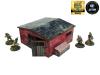 WW2 Normandy Large Brick Shed PREPAINTED