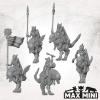 Elven Heavy Cavalry with command