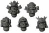 Cyber Samurai Heads (10) 