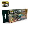 Space Fighters Sci Fi Acrylic Paint Set