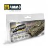 Drybrush Set Green Colours
