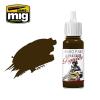 Figure Paint Burnt Brown Red
