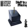 Tapered Bust Plinth 5x5cm Black