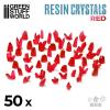 RED Resin Crystals - Medium