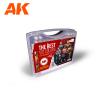 3g Plastic Briefcase 120 Figure Colors