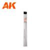 Square hollow tube 5.00x350mm(0,7mm)-STYRENE STRIP