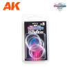 CLEAR HOLLOW BASE 40mm - 5 units